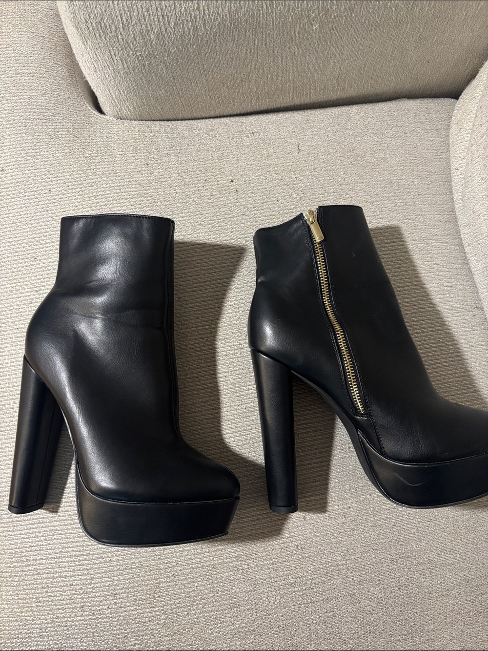Black Platform Boots